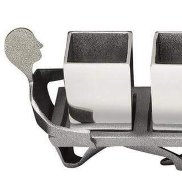 Two Men & A Caddy with Outstretched Arms - Picture 12 of 13